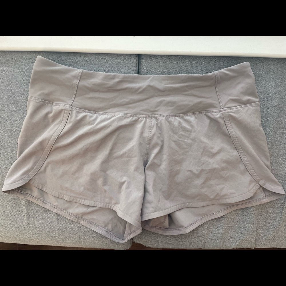 Size 10 Lululemon Run Time Shorts